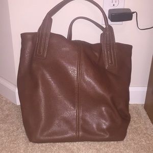 Large brown tote